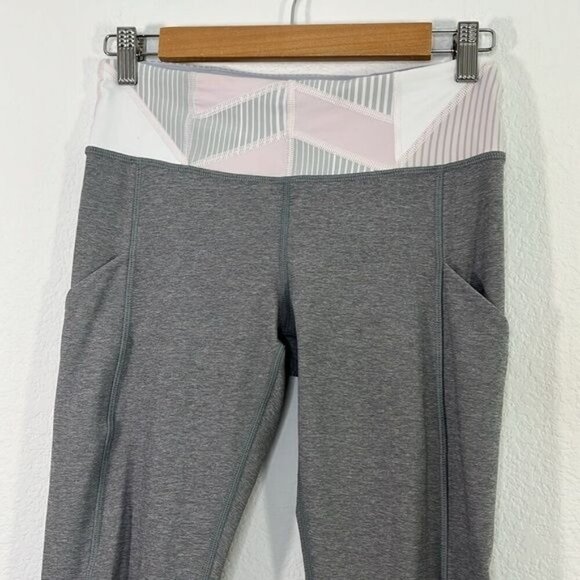 Lululemon Speed Tight II Heathered‎ Slate size 6 Activewear - Picture 3 of 11